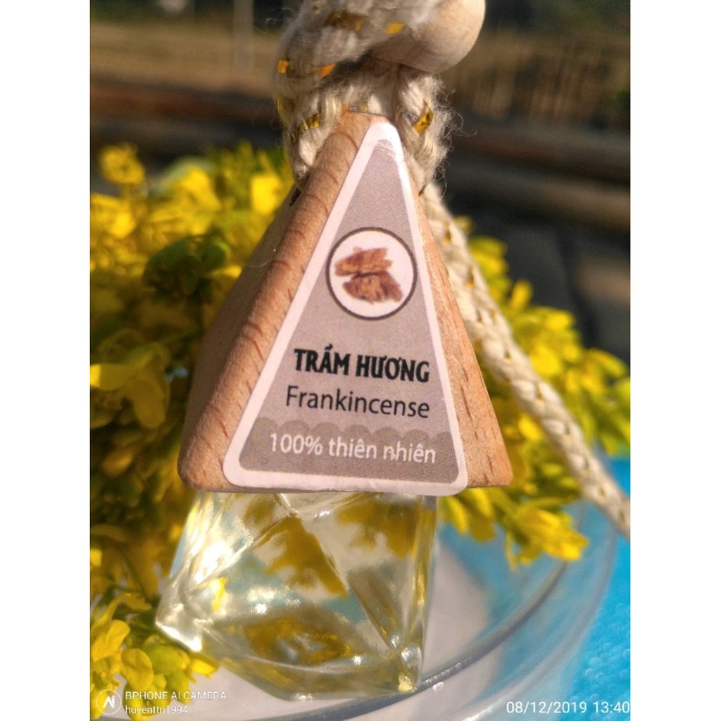 [ATULA12793] Tinh dầu TRẦM HƯƠNG lọ treo khử mùi xe ô tô