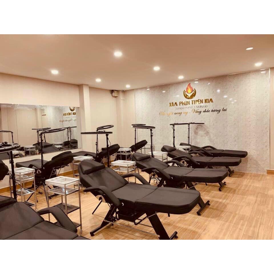 Giường tiêm filler, giường spa, phun xăm hàng cao cấp nhập khẩu, giường tiêm gấp gọn tiện lợi HAIKAI