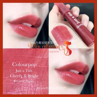 Son bút chì Colourpop Lip Crayon Just A Tint màu Cutie Fruity, Cherry Pickin