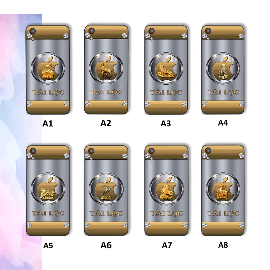 Ốp lưng điện thoại Vivo Y51 2015 in hình 12 con giáp mẫu tài lộc mới nhất Sonstore68
