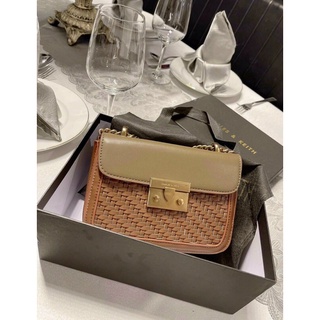 TÚI CNK ĐAN KHOÁ MIU XÍCH PHỤ KIỆN VÀNG