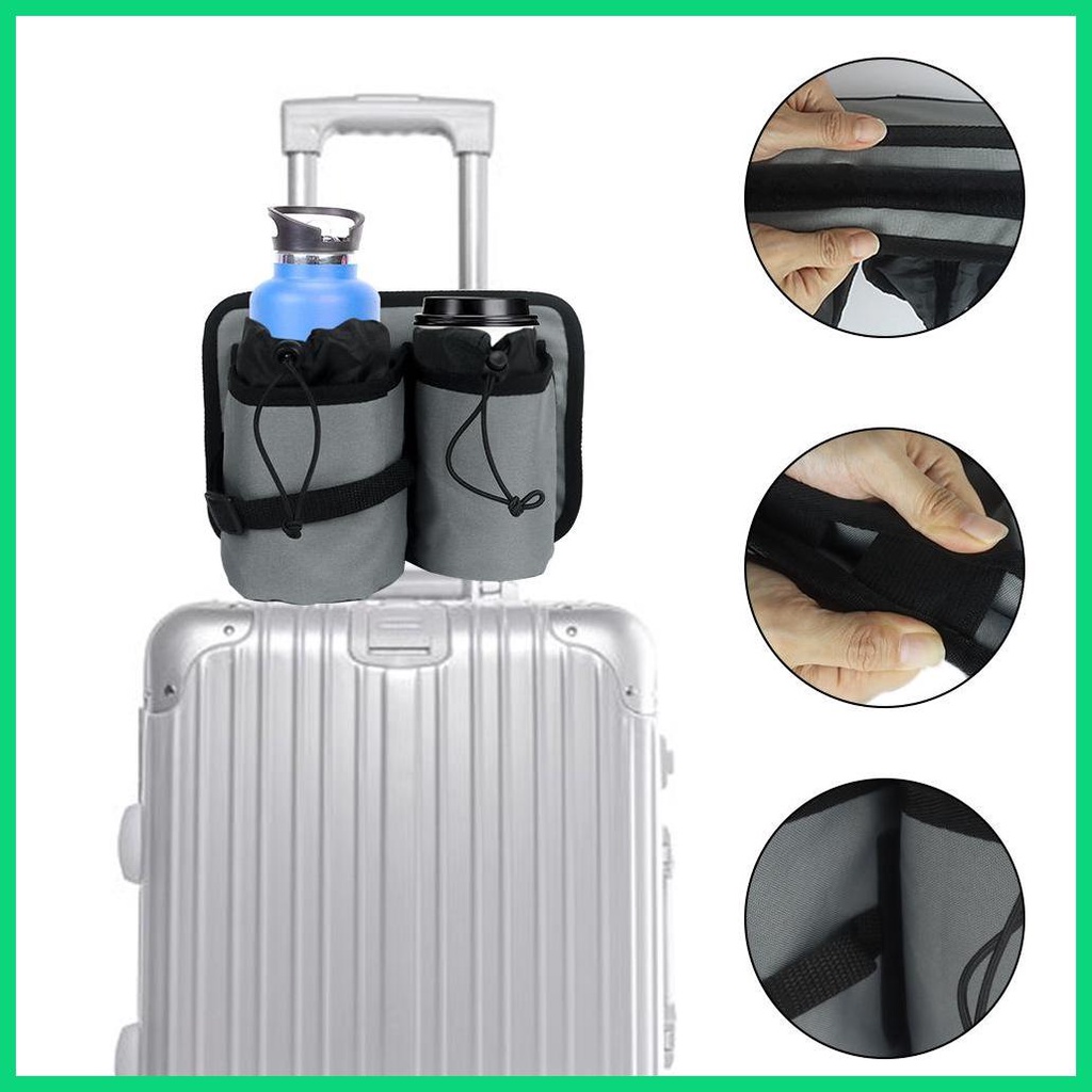 Giá Đỡ Chai Nước Gắn Vali Tiện Dụng Cho Du Lịch