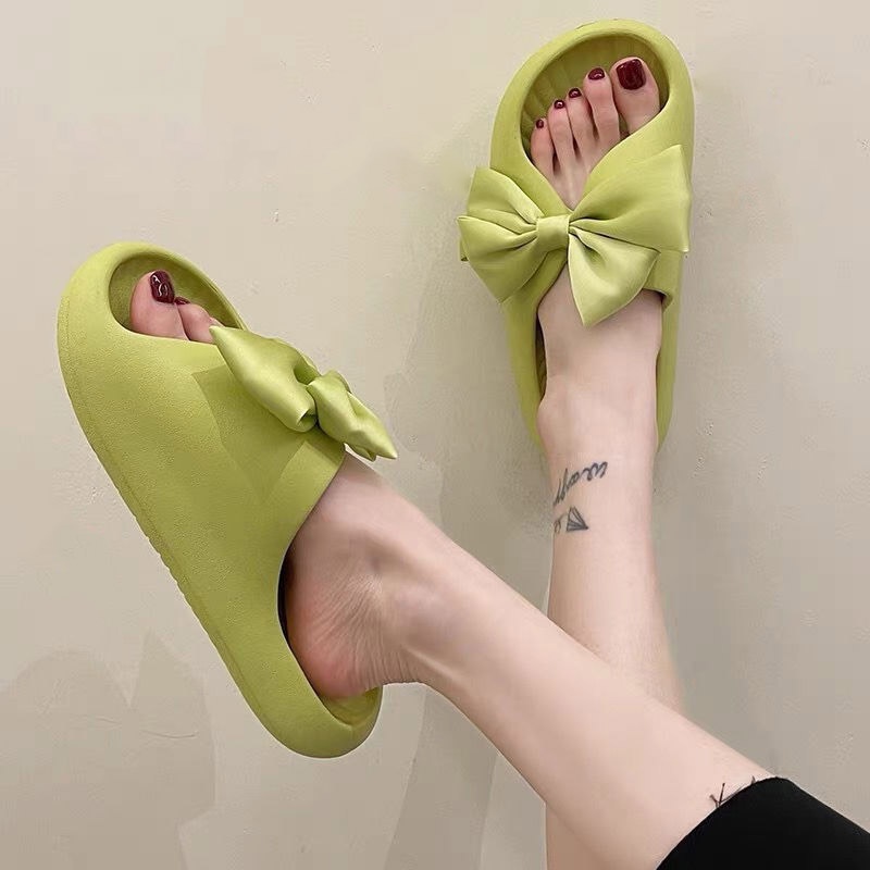 Dép siêu nhẹ IELGY siêu nhẹ gắn nơ thời trang cho nữ