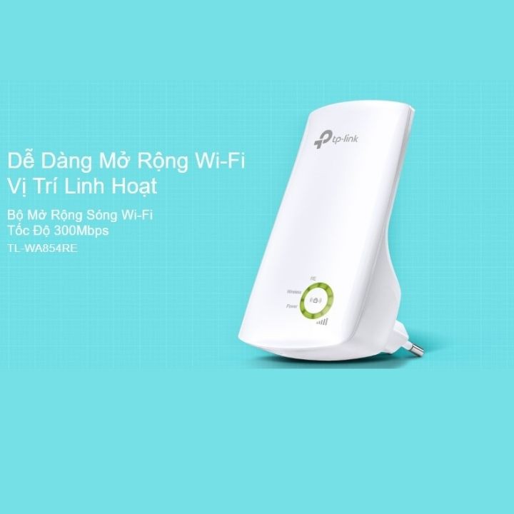 Bộ kích sóng wifi TP-Link TL WA854RE( wireless 300Mbps) cực mạnh chính hãng