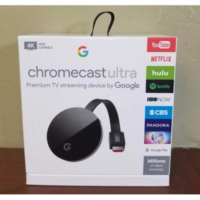 Thiết Bị Google ChromeCast Ultra 4K