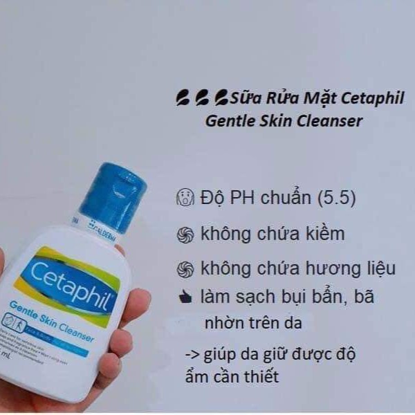 Sữa Rửa Mặt Cetaphil Gentle Skin Cleanser 125ml