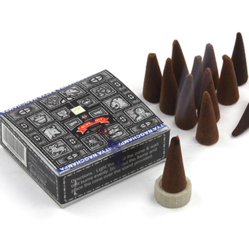 Nụ Đốt Cao Cấp chuyên dành cho Thanh Tẩy &amp; Thiền Định (Satya Dhoop Cones) l XÔ THƠM THANH TẨY