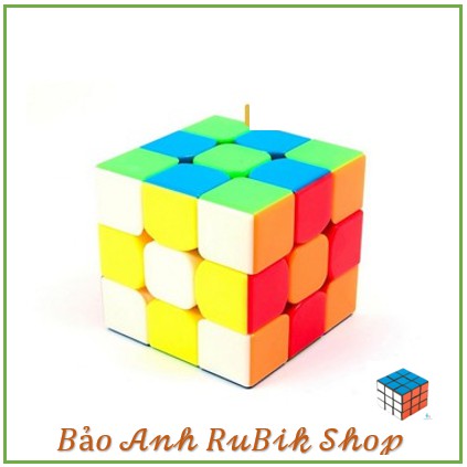 Rubik 3x3 MoYu Mini 4.5cm MF3RS Rubic Stickerless Không Viền 45mm Đồ Chơi Cho Bé Tập Chơi ( Mã RB35 )