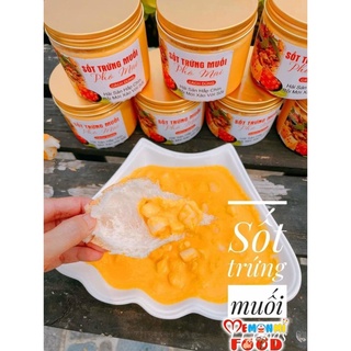 Sốt trứng muối phô mai cực ngon loại 1 hủ 400gr