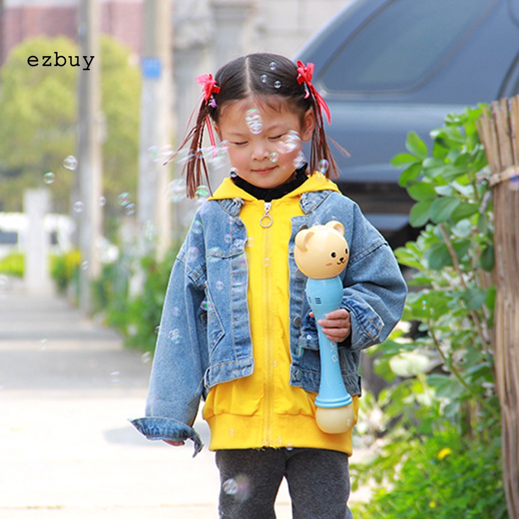 Eb ezbuy Đồ Chơi Thổi Bong Bóng Hình Động Vật Bằng Nhựa Dễ Thương Có Đèn LED Nhiều Màu Cho Hoạt Động Ngoài Trời