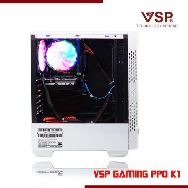 [BH 36 tháng] Thùng máy full linh kiện chuẩn GAMING VSP K1 Intel Core i5 4570- Máy tính để bàn VSP GAMING K1