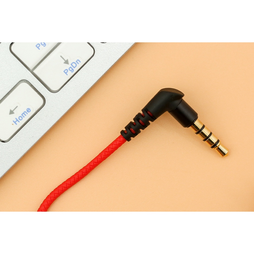 Tai Nghe Có Dây Nhét Tai Rapoo EP28 Jack 3.5mm | Bảo Hành 24 Tháng | Hàng Chính Hãng | Mimax Store