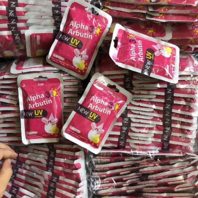 Viên kích trắng alpha arbutin