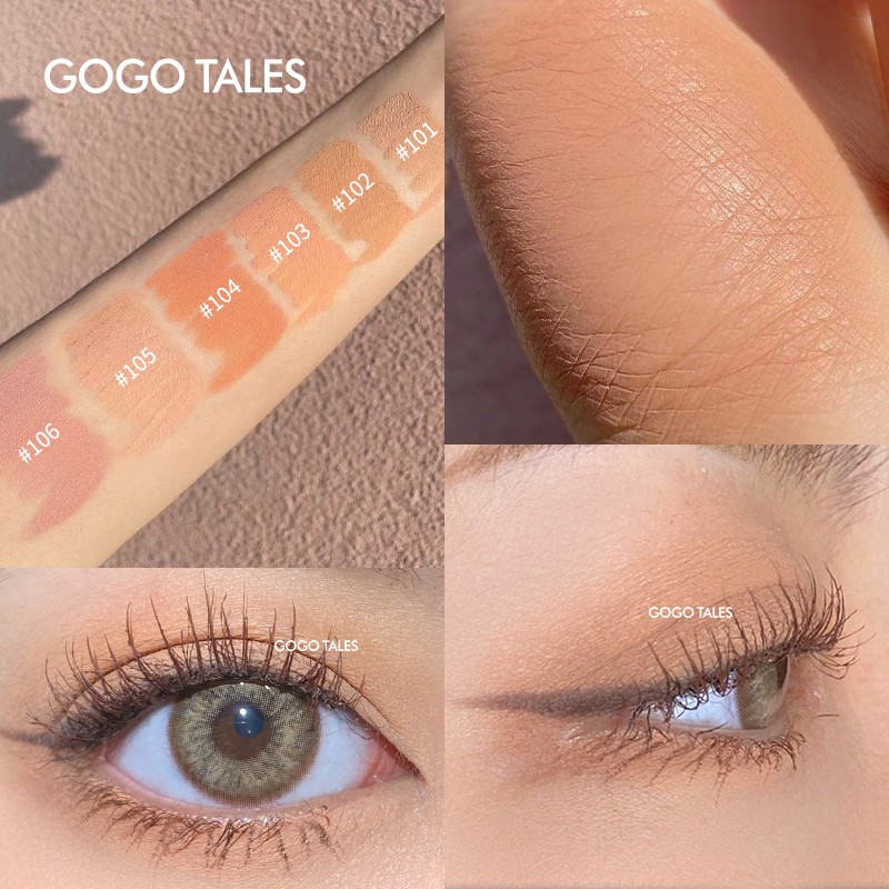 Phấn mắt má dạng lỏng GOGO TALES Velvet Mist Liquid Eyeshadow matte lì sương khói hot trend Gogotales GT219