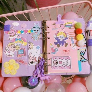 sổ còng Planner A6 bìa PU