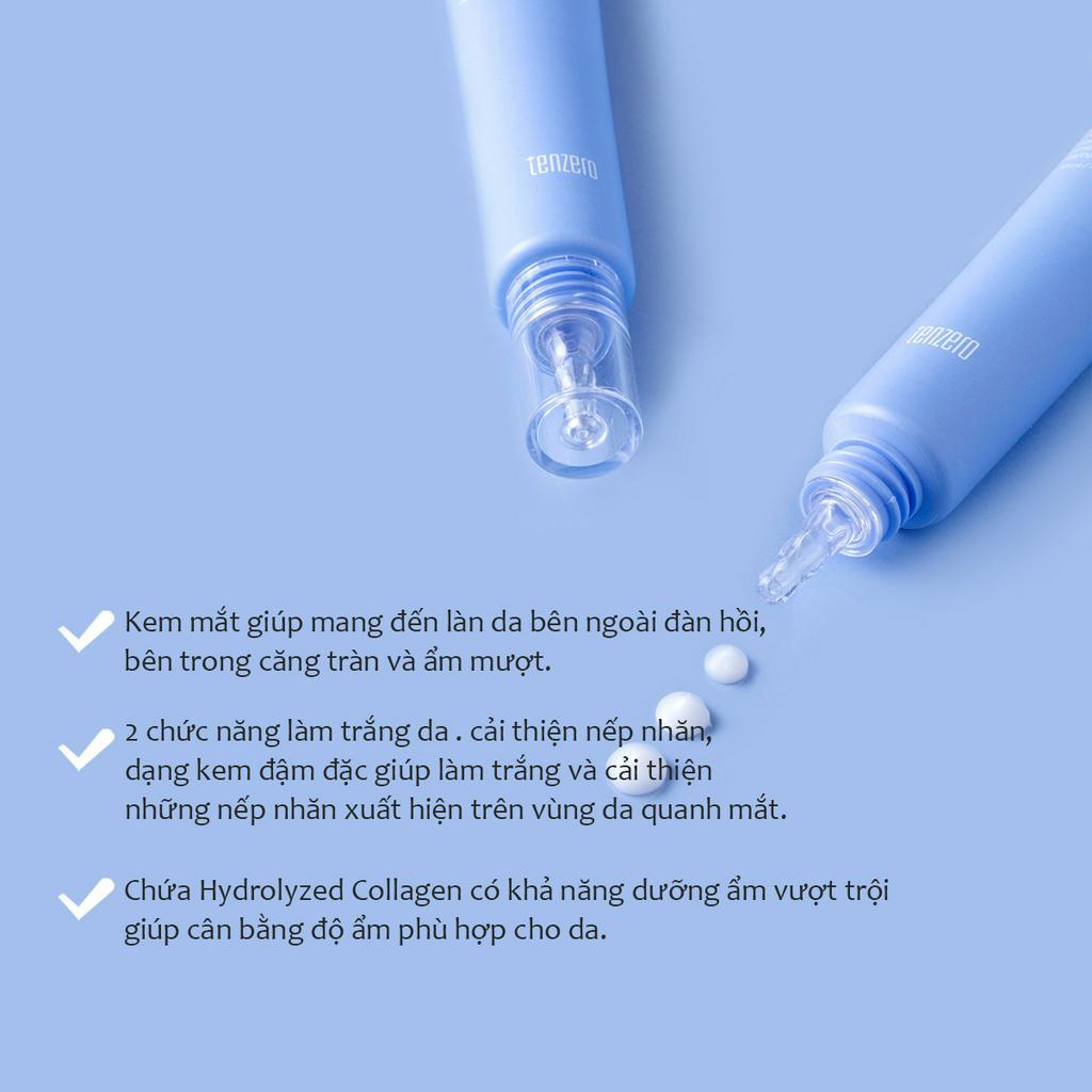 Bộ 4 sản phẩm chống lão hóa, săn chắc da Tenzero Hydrolyzed Collagen