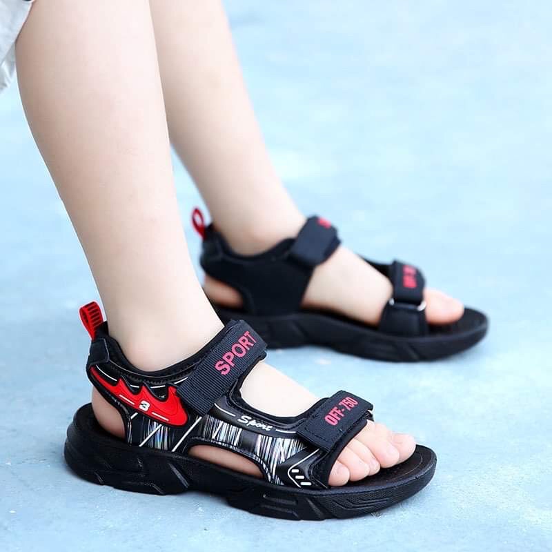 Sandal bé trai SPORT MEDIGEN ST57 quai hậu đi học đi chơi cho bé 4-12 tuổi