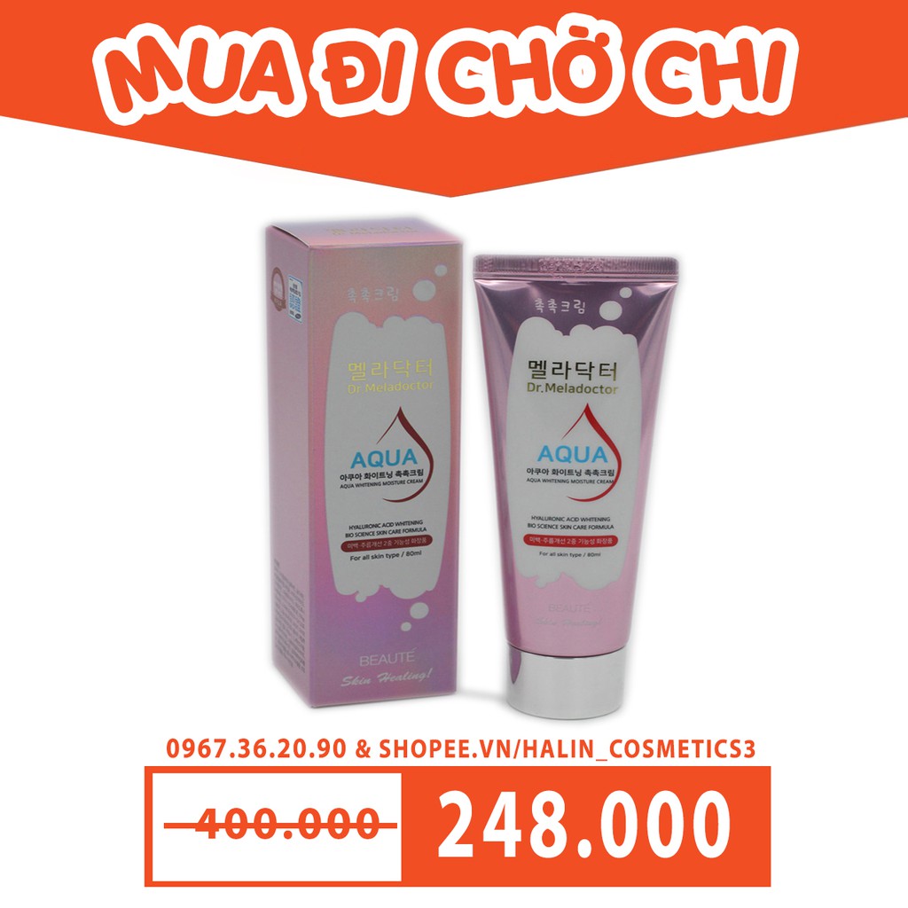 Kem Dưỡng Ẩm  FREESHIP Kem Dưỡng Ẩm Dr.Meladoctor Aqua Whitening Moisture Cream HALIN9717 hàng cao cấp