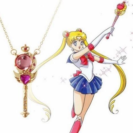 Trang Sứckit | Sailor Moon Dây Chuyền Mặt Thủy Thủ Mặt Trăng