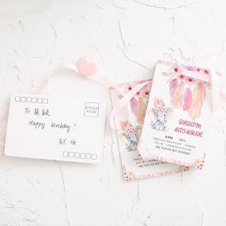 Mizlzle Ins Dream Catcher Bưu Thiếp Nghệ Thuật Thiệp Chúc Mừng Nhỏ Tươi Vẽ Tay Đẹp Thẻ Tin Nhắn Sinh Viên Thẻ Sáng Tạo
