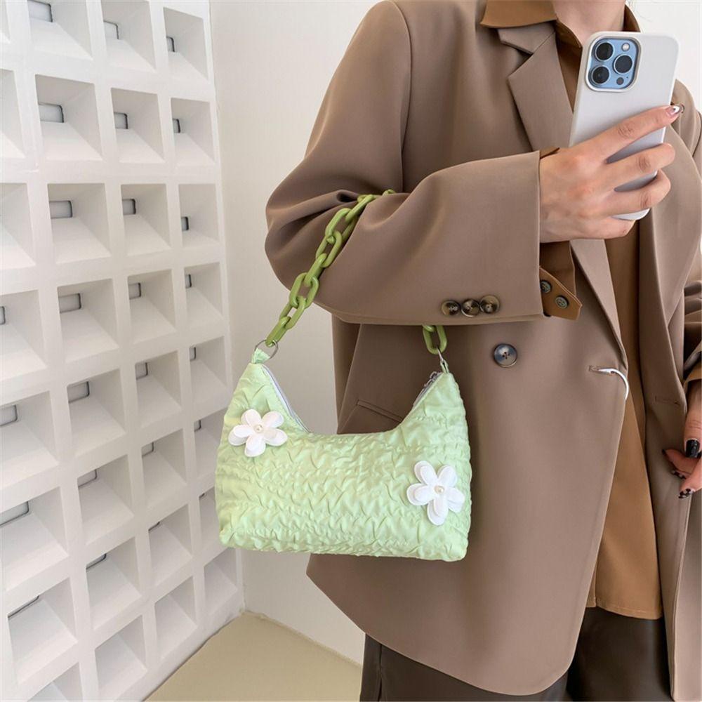 Túi Đeo Chéo Vai Bằng Nylon Họa Tiết Hoa Thời Trang MIHAN1
