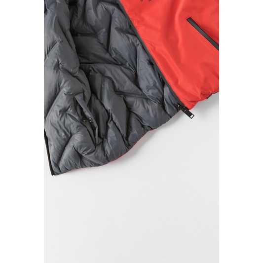 Áo khoác đỏ ấm áp mặc được cả hai mặt săn sale china sz 2-3y