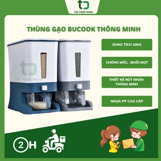 Thùng Đựng Gạo Thông Minh Hàng Cao Cấp Công Nghệ Nhật Bản Chống Mốc Dung Tích 10kg
