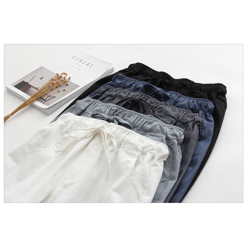 (Sẵn) Quần baggy cạp chun chất có co giãn cực đẹp | BigBuy360 - bigbuy360.vn