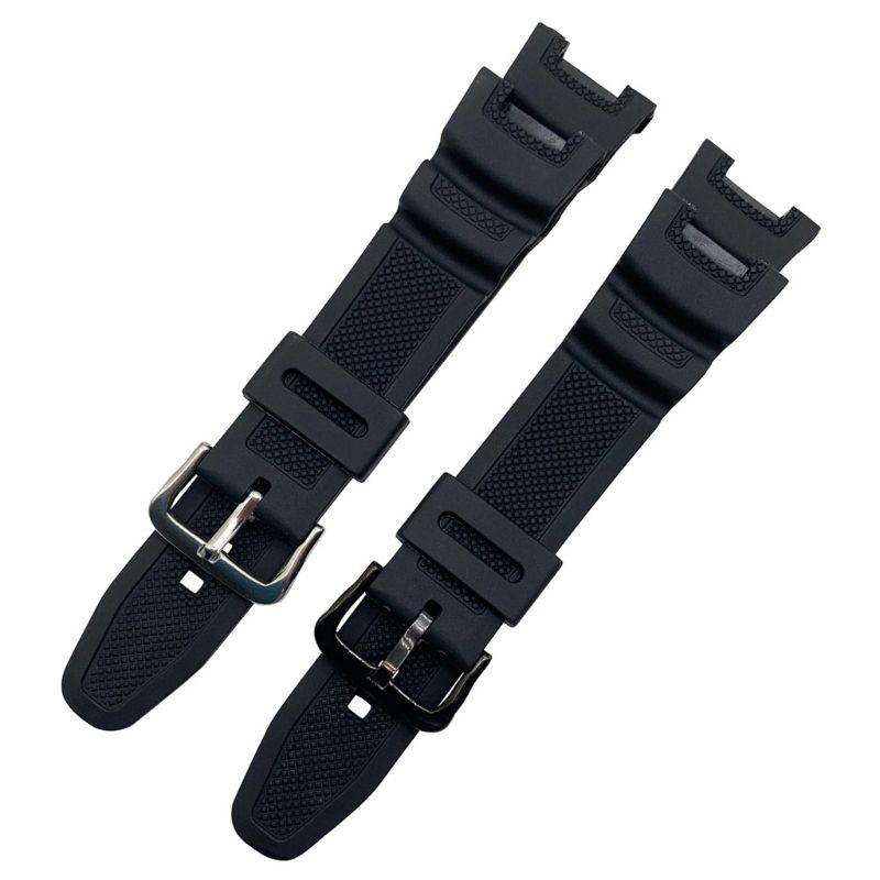 Dây Đeo Silicon Mềm Thoáng Khí Thay Thế Cho Đồng Hồ Thông Minh C Asio SGW-100 Series