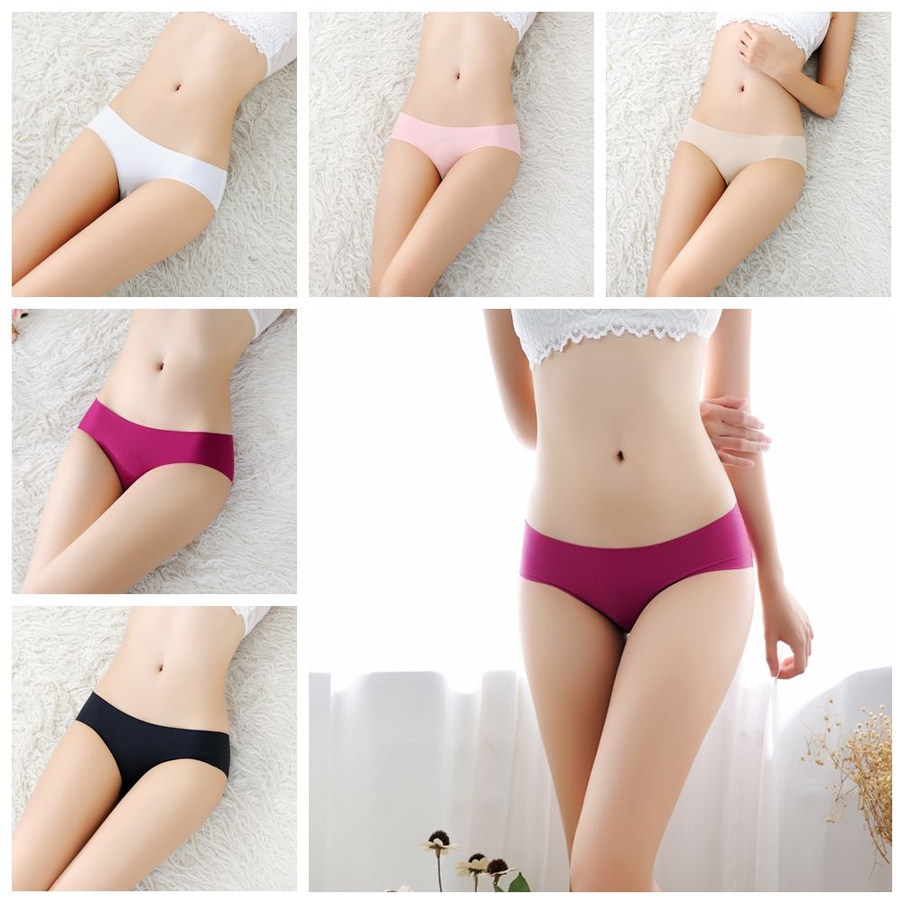 Quần Lót Lụa Không Đường May Quyến Rũ Dành Cho Nữ