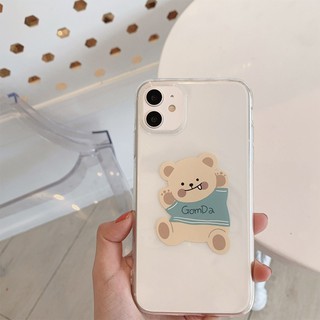 Ốp Điện Thoại Trong Suốt Mềm Chống Sốc In Họa Tiết Trang Trí Độc Đáo Cho iPhone 6 6s 7 8 Plus X XS XR XSMax 11 Pro