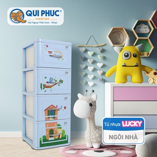 Tủ nhựa LucKy Quy Phúc bền đẹp