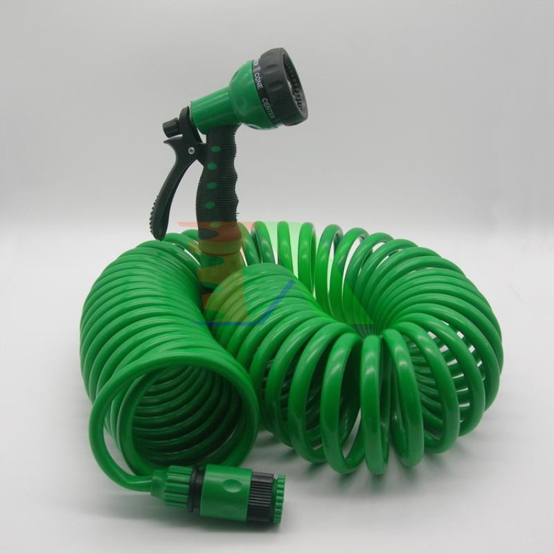 Bộ Vòi Xịt Nước Tưới Cây Đa Năng Btn - 15A7, Vòi Phun 7 Chế Độ Kèm 15M Dây Lò Xo Chịu Áp