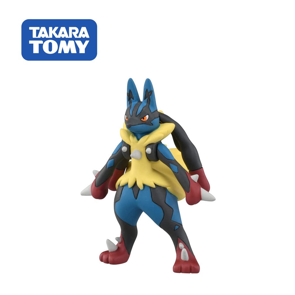 Mô Hình Pokemon Mega Lucario Takara Tomy MS-52 Đồ Chơi Mini Figure