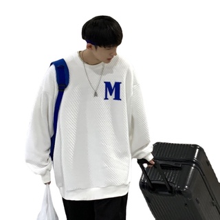 Áo Sweater Chữ M Form Rộng Unisex Kiểu Dáng Nam Nữ FREESIZE