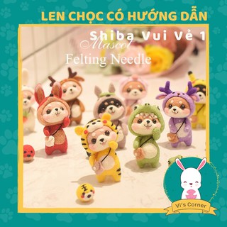 [Len chọc có hướng dẫn] BỘ KIT SHIBA VUI VẺ 1
