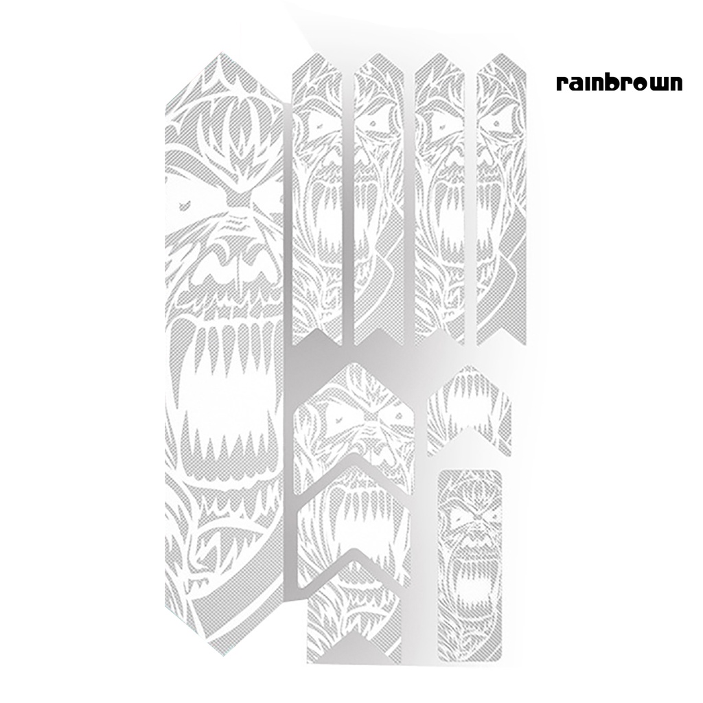 Set 10 miếng dán 3D chống trầy xước cho xe đạp leo núi