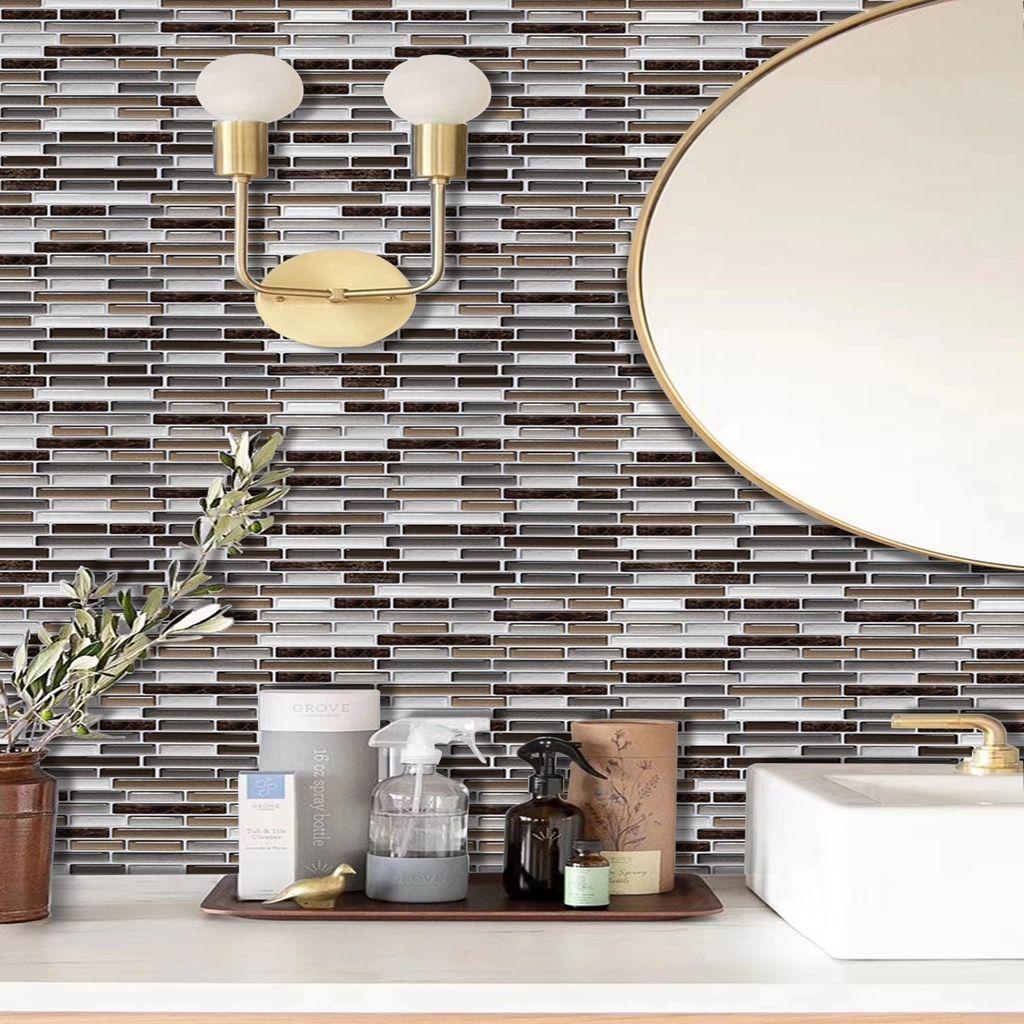 Sticker Dán Tường Dạng Lột Chống Văng Nước Thời Trang Cao Cấp DIY Dành Cho Nhà Bếp