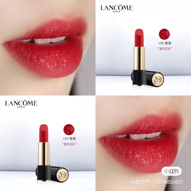 MUA 1 TẶNG 1 - Son thỏi LANCOME L'Absolu Rouge Drama Matte Ultra Matte Lipstick