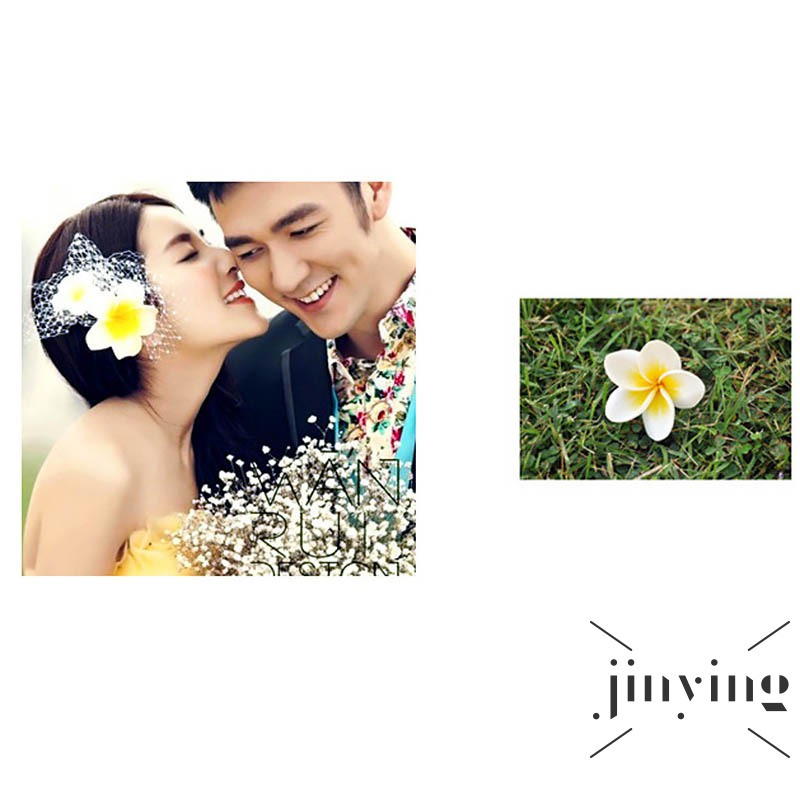 GETNOIVAS Kẹp tóc hình hoa nở xinh xắn cho nữ