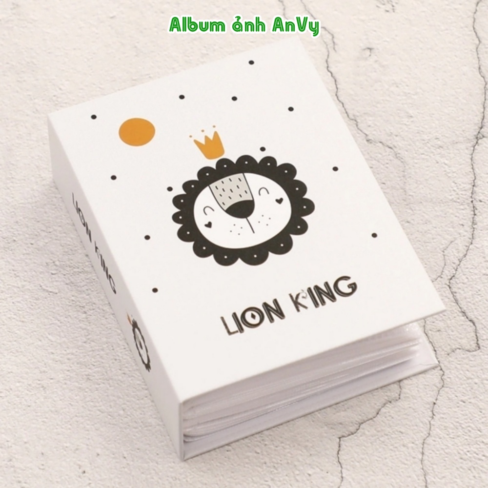 Album đựng ảnh 13x18 chứa 100 ảnh bìa giấy cứng cute tại Kho album ảnh AnVy