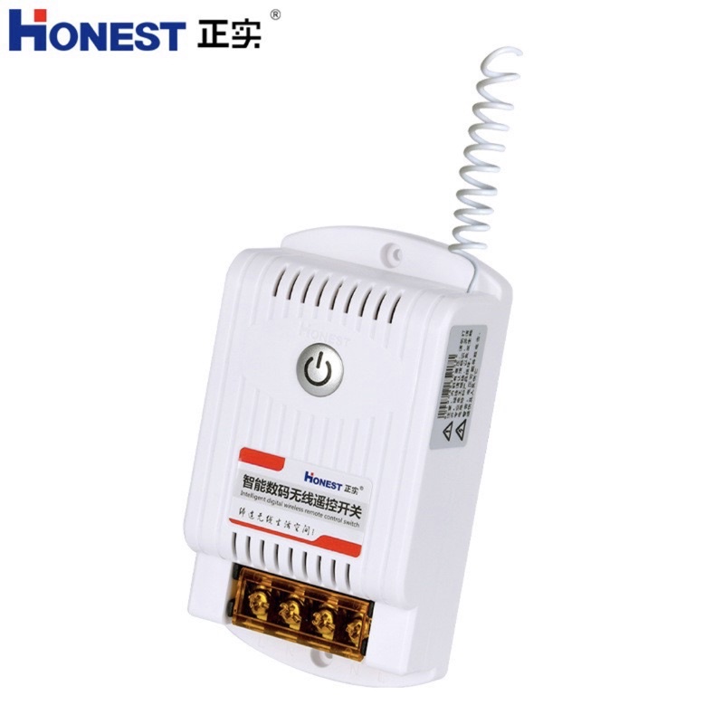 Điều khiển từ xa Honest khoảng cách 1000m, công tắc điều khiển máy bơm, máy rửa xe, máy chạy đầm tôm cá