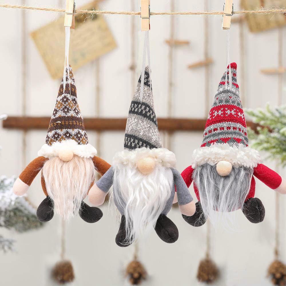 Búp Bê Trang Trí Giáng Sinh Hình Ông Già Noel
