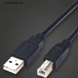 (vitnhot) USB Printer Cable USB 2.0 Type A Male to Type B Male Printer Scanner Cable .