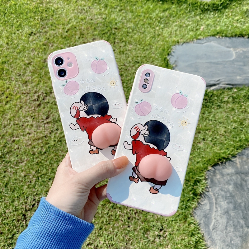 ốp điện thoại Silicone Chống Sốc In Hình Trái Đào 3d Cho Oppo Reno 5 Pro 4z 3 2f A53 A52 A92 A91 A31 2020 F9 Pro F11