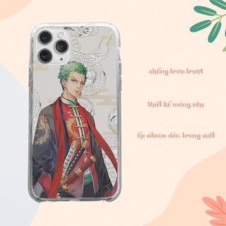 Ốp iphone Thợ săn Hải Tặc Roronoa Zoro cho IP 5 đến IP 12 pro max BLUIMH00001