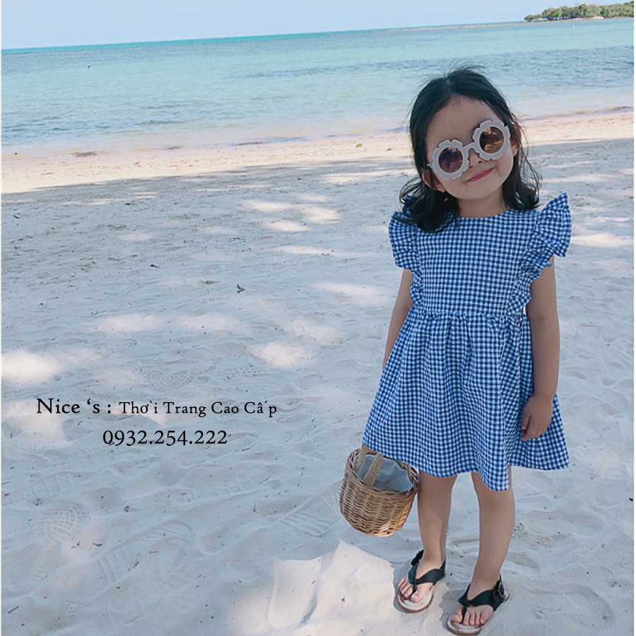 Váy Cho Bé Dáng Xòe Chất Đũi Cao Cấp DP3 SIÊU ĐẸP