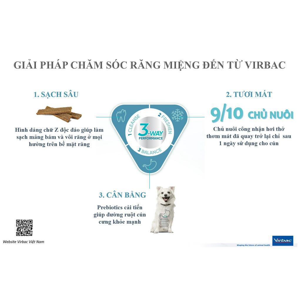 Xương Nhai Sạch Răng Cho Chó Veggiedent Que Lẻ