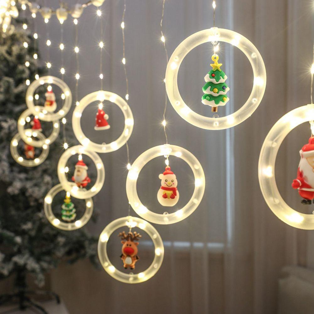 LLOYD Dây Đèn LED Hình Ông Già Noel Trang Trí Năm Mới
