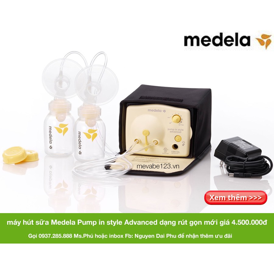 Máy hút sữa Medela Pump rút gọn mới 100%